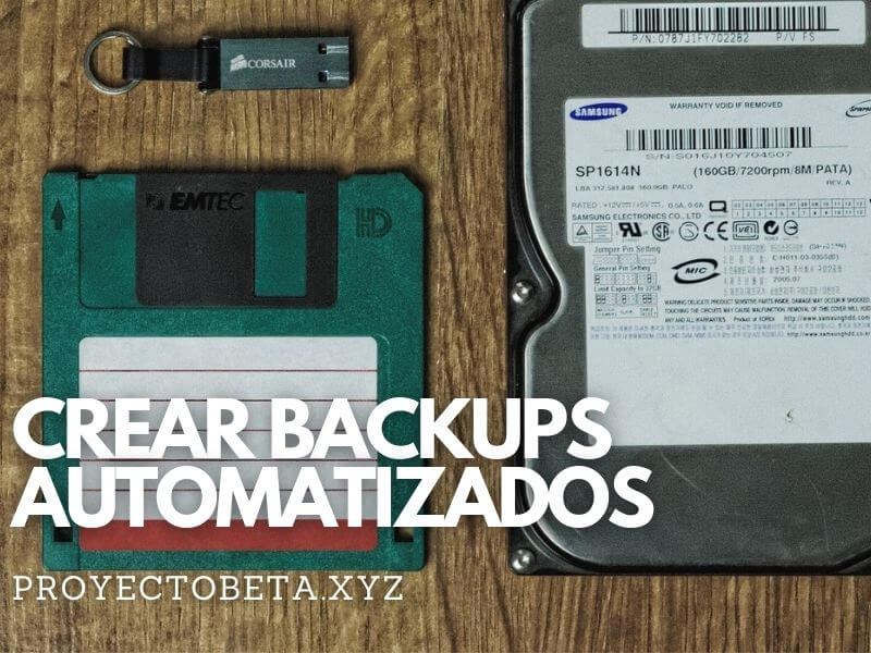 crear backups automatizados con linux